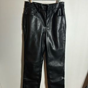 Good American Faux Leather Pants